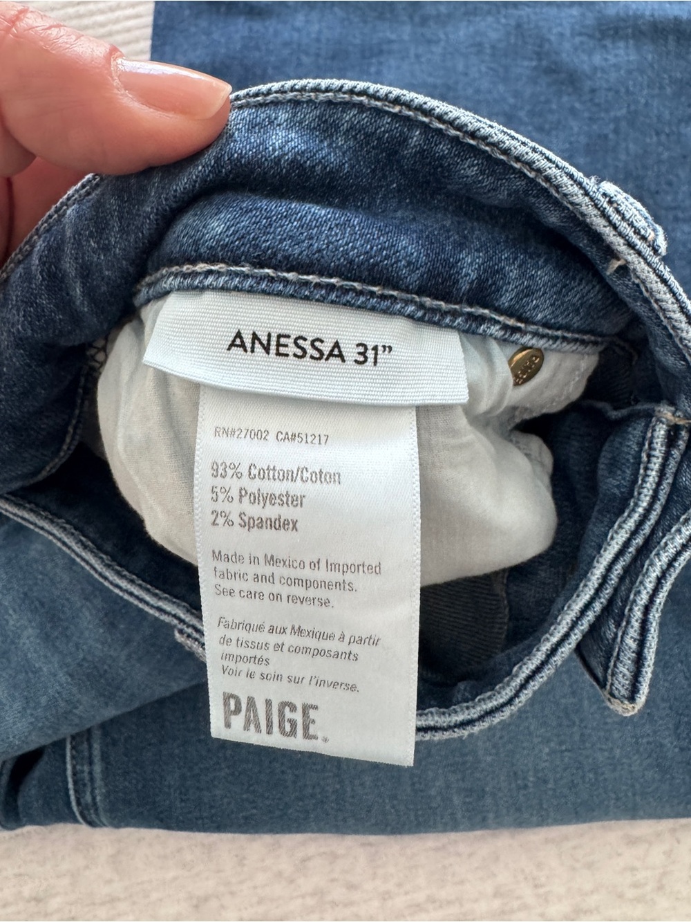 PAIGE Anessa Flare Jeans - Medium Blue